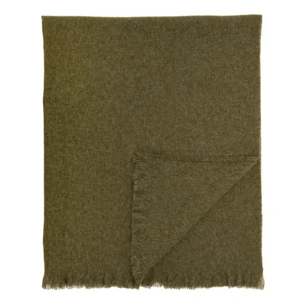 Kirklands Green Beyond Soft Fringe Throw 18236993 Kirklands Green Beyond Soft Fringe Throw 18236993 - Image 1