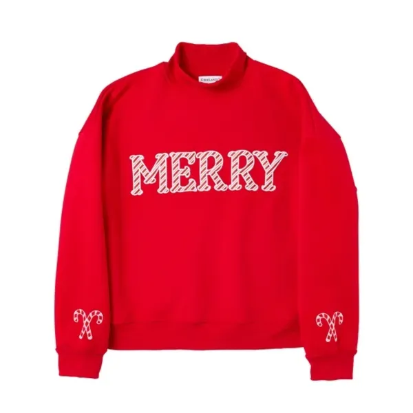 Kirklands Merry Mockneck Sweatshirt XL 39288758 Kirklands Merry Mockneck Sweatshirt XL 39288758 - Image 1