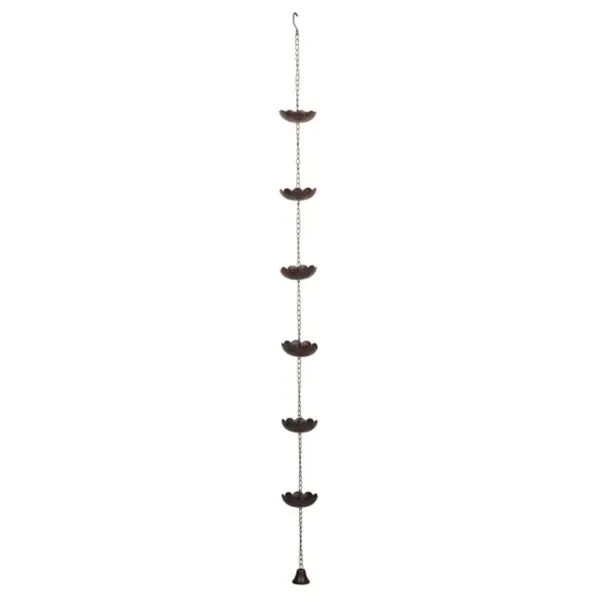 Kirklands Metal Hanging Rain Chain 42517141 Kirklands Metal Hanging Rain Chain 42517141 - Image 1